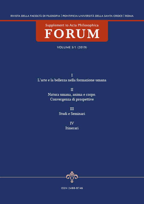 Forum 5/1 (2019) Cover